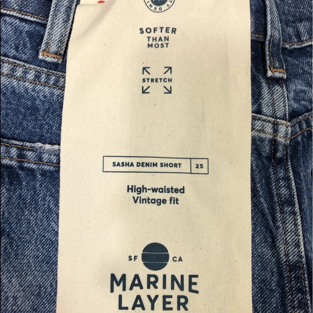 Marine Layer Sasha Denim Shorts